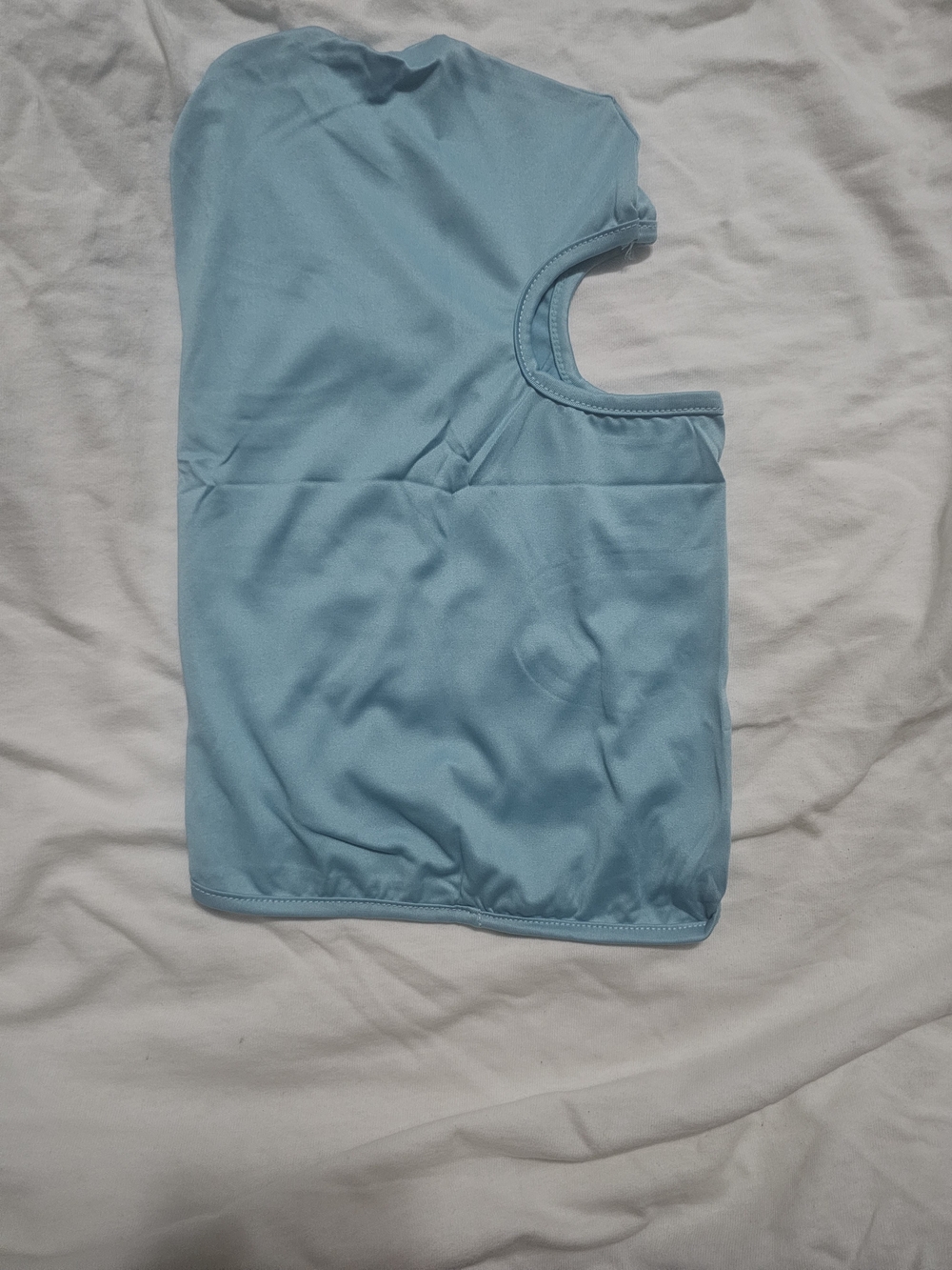 Men's Light Blue Stretch Face Mask Balaclava - Breathable Fit
